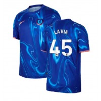 Maglie da calcio Chelsea Romeo Lavia #45 Prima Maglia 2024-25 Manica Corta